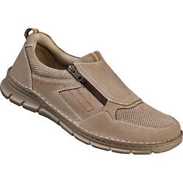 Tom Ramsey Herren Leder-Slipper mit Zipp günstig online kaufen