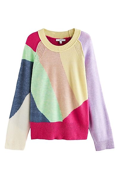Next Rundhalspullover Pullover mit Saumdetail und günstig online kaufen