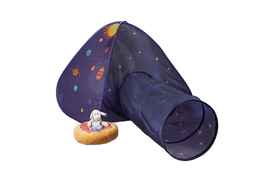 relaxdays Spielzelt Pop Up Spielzelt Weltraum günstig online kaufen