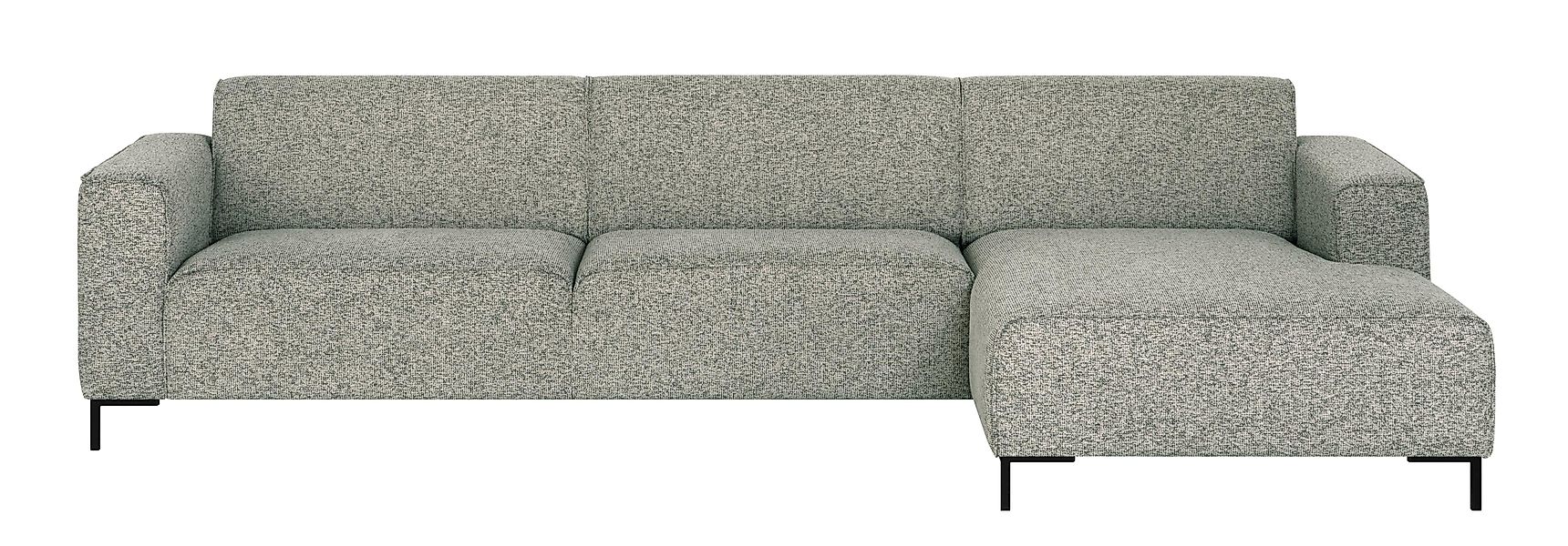 NADUVI Collection | Ecksofa Gionni rechts 3-Sitzer Chenille günstig online kaufen