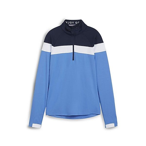 PUMA Longsweatshirt Puma Golf Layer Lightweight 1/4 Zip Navy/Weiß/Hellblau günstig online kaufen
