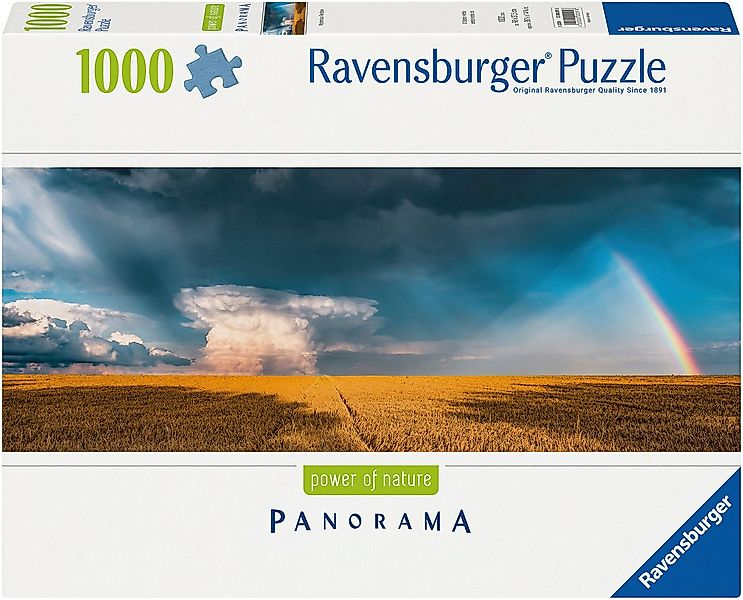 Ravensburger Puzzle Panorama, Mystisches Regenbogenwetter, 1000 Puzzleteile günstig online kaufen