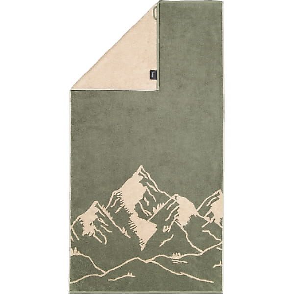 Cawö Handtücher Alpenchic Edition Berge 6269 - Farbe: zirbe - 43 - Duschtuc günstig online kaufen