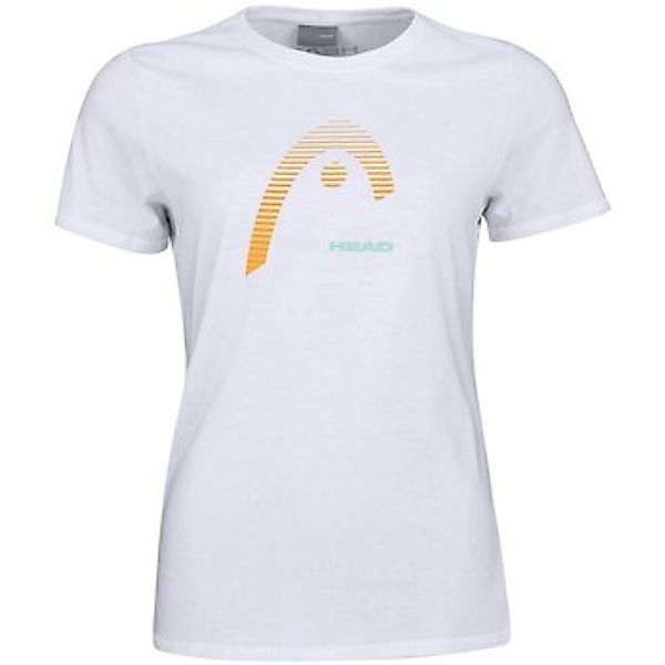 Head Tennisshirt Club Lara weiss/orange Damen günstig online kaufen