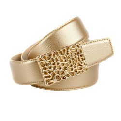 Anthoni Crown Ledergürtel mit glänzender, filigraner, günstig online kaufen