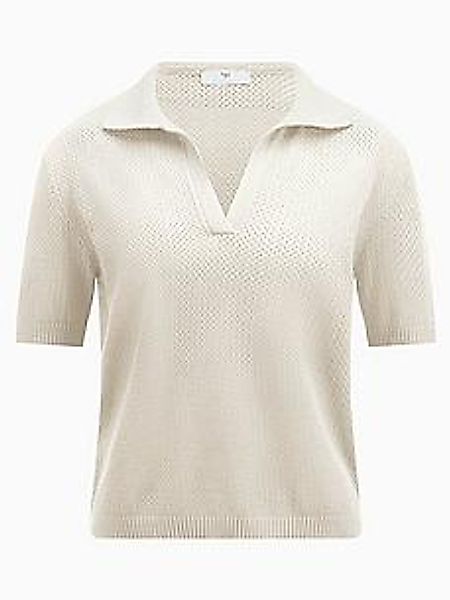 Polo-Pullover Peter Hahn weiss günstig online kaufen