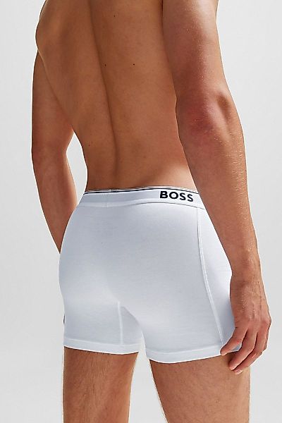BOSS Langer Boxer "Brief 3 PACK", mit farblich passendem Webbund günstig online kaufen