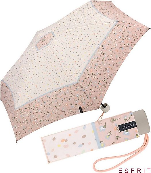 Esprit Taschenregenschirm Damen Super Mini Regenschirm Petito Potpourri, wi günstig online kaufen