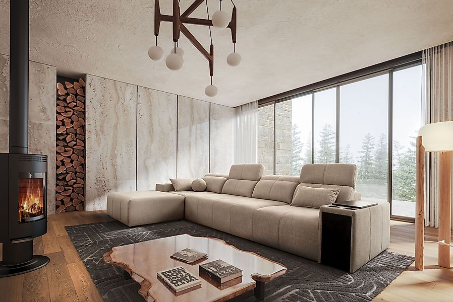 Kaiser Möbel Ecksofa mit Schlaffunktion, USB günstig online kaufen