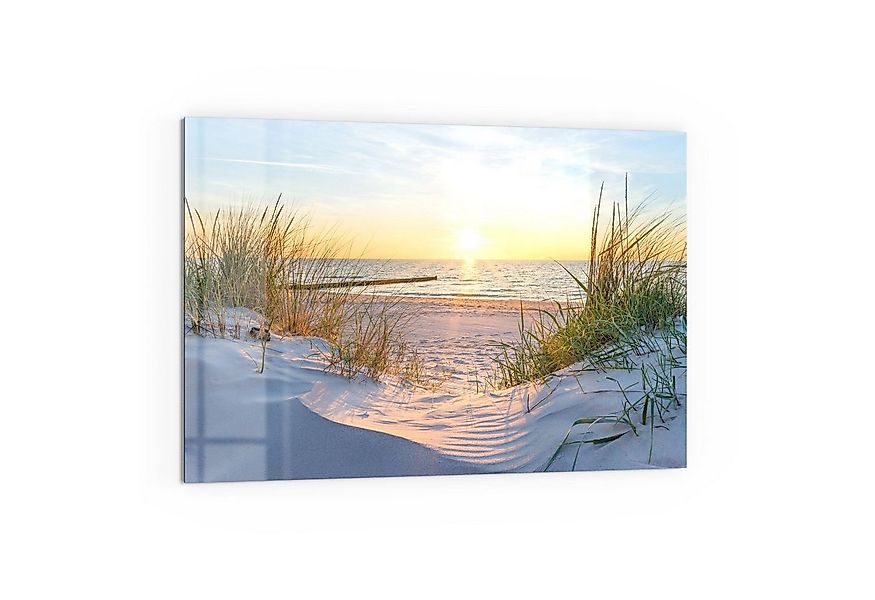 DEQORI Küchenrückwand 'Abendsonne an der Ostsee', Glas Spritzschutz Badrück günstig online kaufen