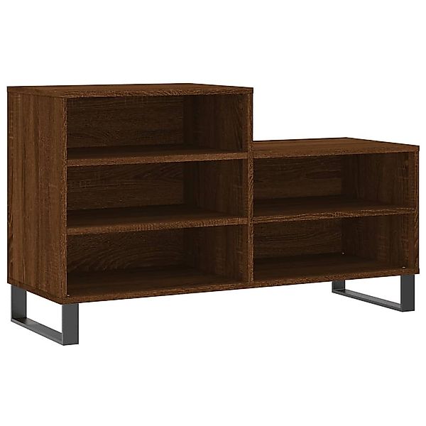 vidaXL Schuhregal Schuhregal Braun Eichen-Optik 102x36x60 günstig online kaufen