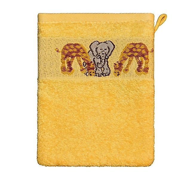 Dyckhoff Handtuch Kinder Frottierserie 'Affe' Gelb, (1-St) günstig online kaufen