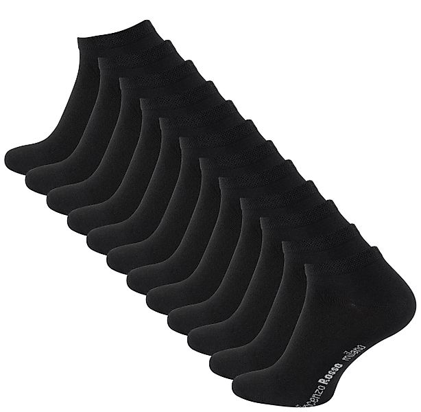 Vincenzo Rosso Sneakersocken (12-Paar) mit Softbund günstig online kaufen