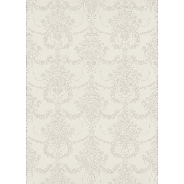 Bricoflor Vliestapete mit Ornamenten in Creme günstig online kaufen
