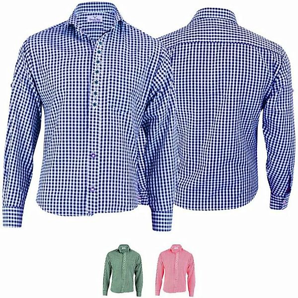 German Wear Trachtenhemd GW1205-EW Trachtenhemd für Trachtenlederhose mit E günstig online kaufen