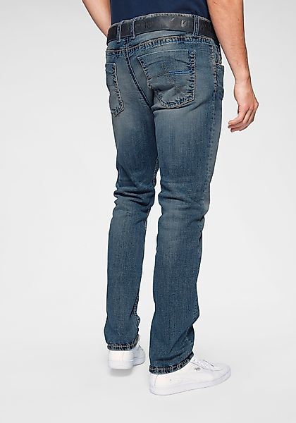 CAMP DAVID Straight-Jeans "NI:CO:R611" mit markanten Steppnähten günstig online kaufen