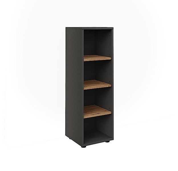Vicco Midischrank Irma, Anthrazit/Artisan, 30 x 95 cm 4 Ablagefächer günstig online kaufen