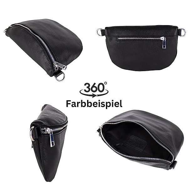 MIRROSI Bauchtasche Damen Echtleder, Made in günstig online kaufen