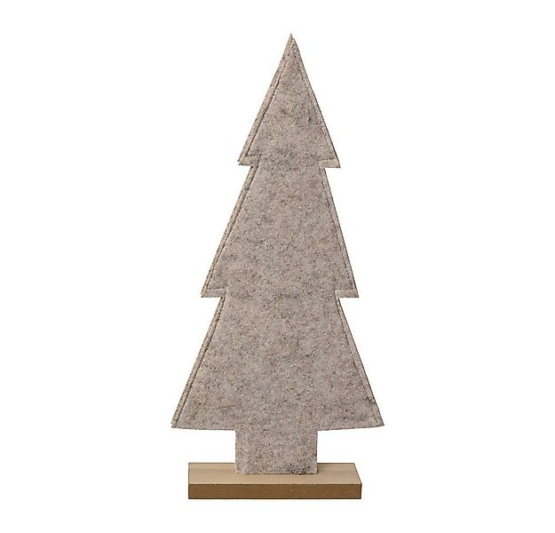 Gasper Weihnachtsfigur Filz TANNENBAUM auf Holzbase. Ca 40cm. Deko Baum, We günstig online kaufen