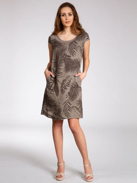 Caspar Sommerkleid SKL027 knielanges elegantes Damen günstig online kaufen