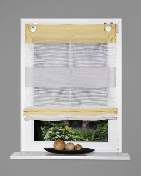 HOME WOHNIDEEN Raffrollo Sarnia, mit Hakenaufhängung, günstig online kaufen