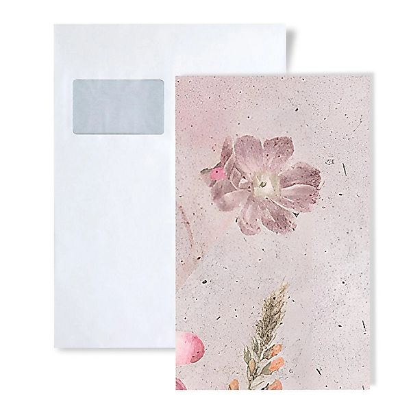 PROFHOME 1 MUSTERSTÜCK S-399201-GU DIN A4 MUSTER der Blumen Tapete günstig online kaufen