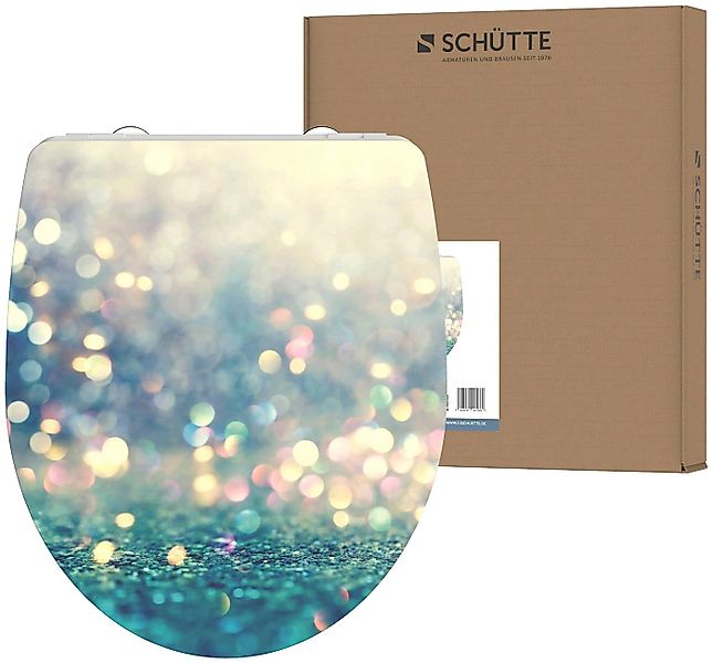 Schütte WC-Sitz Magic Light, Duroplast, mit Absenkautomatik und Schnellvers günstig online kaufen