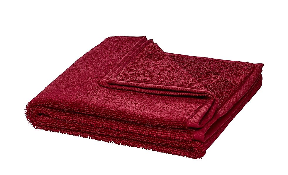 LAVIDA Handtuch  Touch - rot - 100% Baumwolle - 50 cm - Sconto günstig online kaufen
