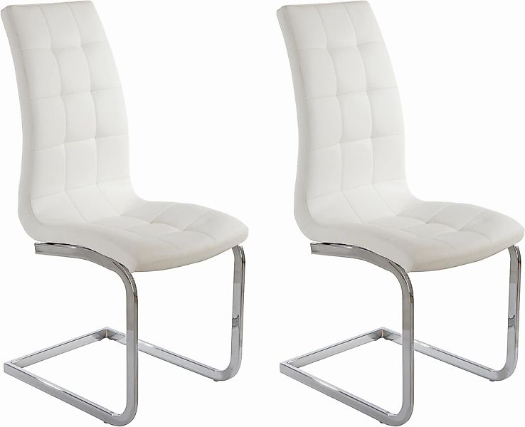 OTTO home Freischwinger "Lola" (Set) 2 Stk.2 oder 4 Stück, Bezug in Kunstle günstig online kaufen