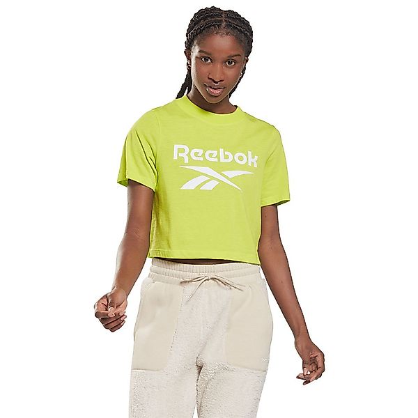 Reebok Ri Crop Kurzärmeliges T-shirt S Acid Yellow günstig online kaufen