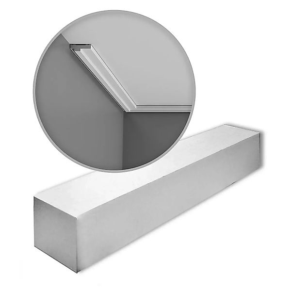 ORAC DECOR CX160 AXXENT Zierleisten 1 Karton Set 32 Stuckleisten 64 m Weiß günstig online kaufen