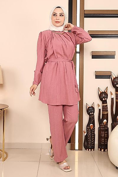 MODAMİHRAM Tunikakleid Ketten Detail Anzug günstig online kaufen