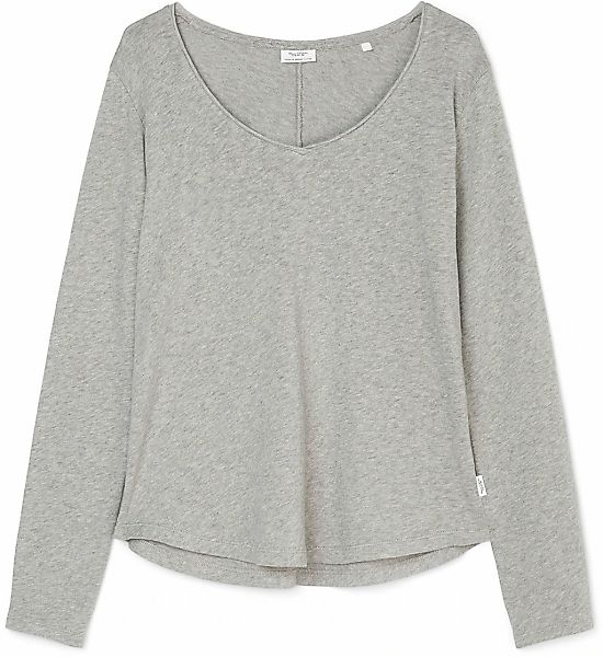 Marc O'Polo DENIM Langarmshirt mit Rollkante günstig online kaufen