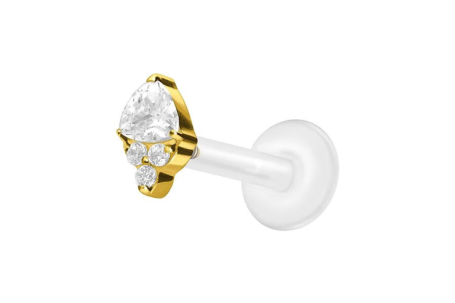 PIERCINGLINE Piercing-Set PTFE Labret mit Innengewinde günstig online kaufen