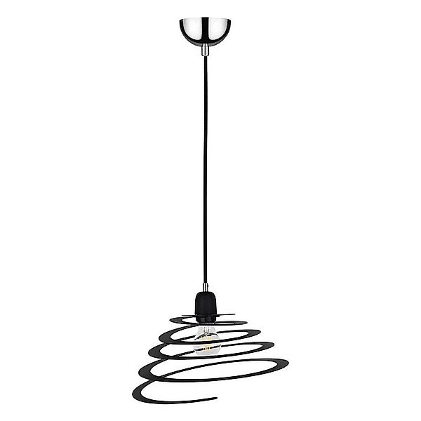 SPOT Light Pendelleuchte 1851104 schwarz Chrom Metall B/H: ca. 35x120 cm E2 günstig online kaufen