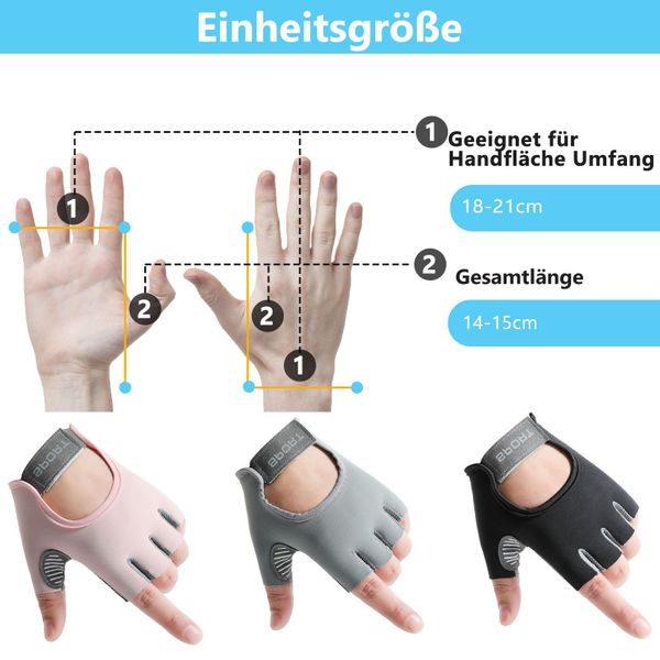 BTTO Hsch. Trainingshandschuhe Fitness Handschuhe,Sporthandschuhe,Trainings günstig online kaufen