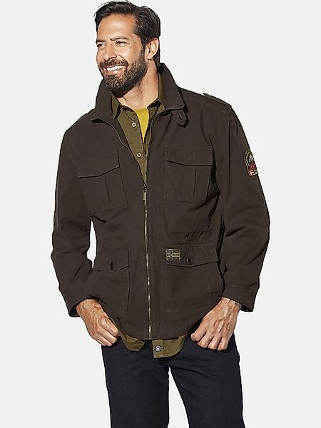 Jan Vanderstorm Fieldjacket BROR in modischer Used-Optik günstig online kaufen
