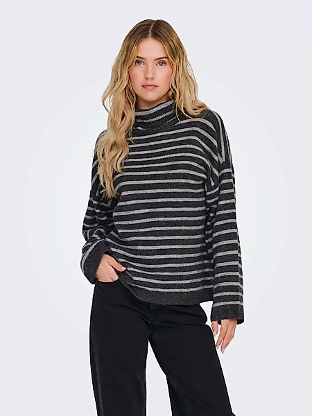 ONLY Rollkragenpullover "ONLTALIO LS STRIPE ROLLNECK BF KNT" günstig online kaufen