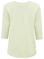 Zwillingsherz Langarmshirt "Smile" 3/4-Arm, Rundhalsausschnitt, Stickerei günstig online kaufen