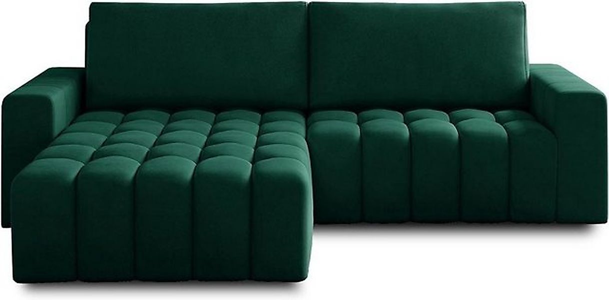 MOEBLO Ecksofa BONTON aus Samstoff, Couch günstig online kaufen