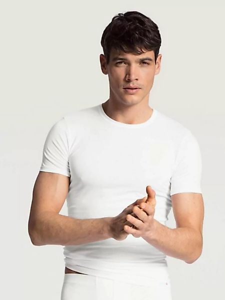 CALIDA T-Shirt HERREN T-Shirt, weiss günstig online kaufen