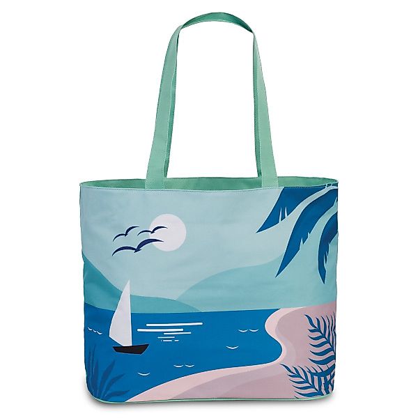 fabrizio® Tragetasche Strandtasche SEGELBOOT, Höhe mit günstig online kaufen