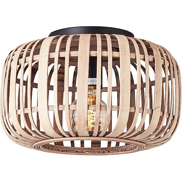 Brilliant Deckenleuchte Woodrow, ohne Leuchtmittel, Bambus - Nature Style - günstig online kaufen