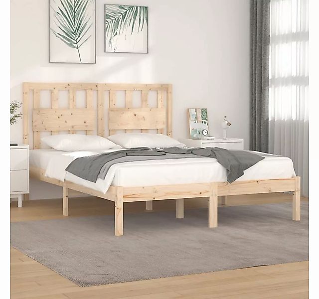 furnicato Bett Massivholzbett Kiefer 160x200 cm günstig online kaufen