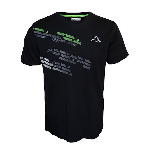 Kappa Gibbs Kurzärmeliges T-shirt S Black günstig online kaufen
