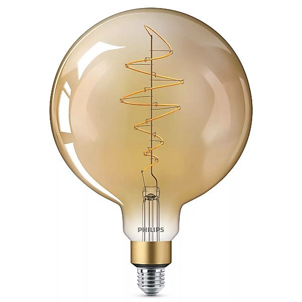 Philips E27 Giant LED-Globelampe 7W gold dimmbar günstig online kaufen