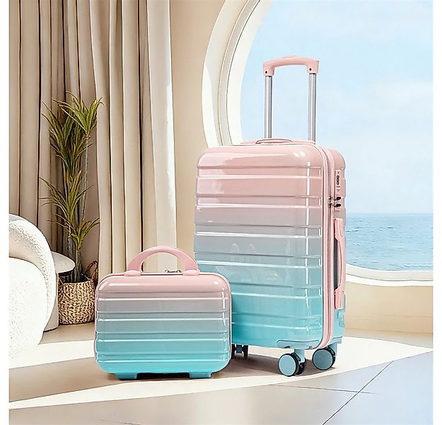 REDOM Kofferset Spinner-Kofferset, 4 Rollen, (mit Seitenhandgriffen, Schutz günstig online kaufen