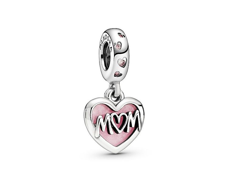 Pandora Bead 798887C01 Charm-Anhänger Mum Inschrift Herz Sterling-Silber günstig online kaufen