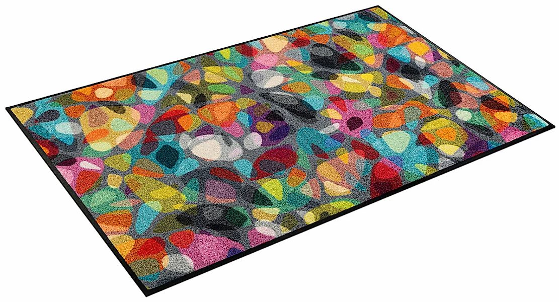 wash+dry by Kleen-Tex Teppich "Reodiva" rechteckig 7 mm Höhe günstig online kaufen