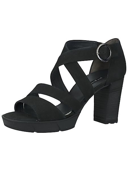 Paul Green Sandalen Nubukleder High-Heel-Sandalette günstig online kaufen